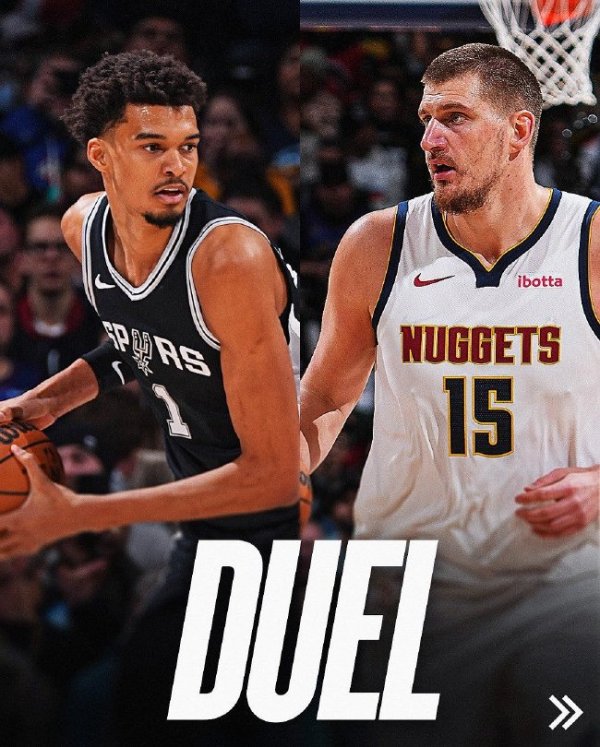 文班35+18约基奇41+18马刺胜掘金 国王擒灰熊